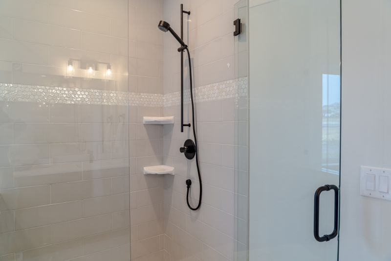 Stylish Shower with Frameless Glass