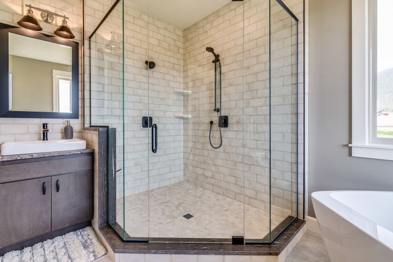 Custom Tile Shower with Niche
