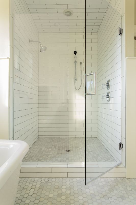 Elegant Tile Shower Design